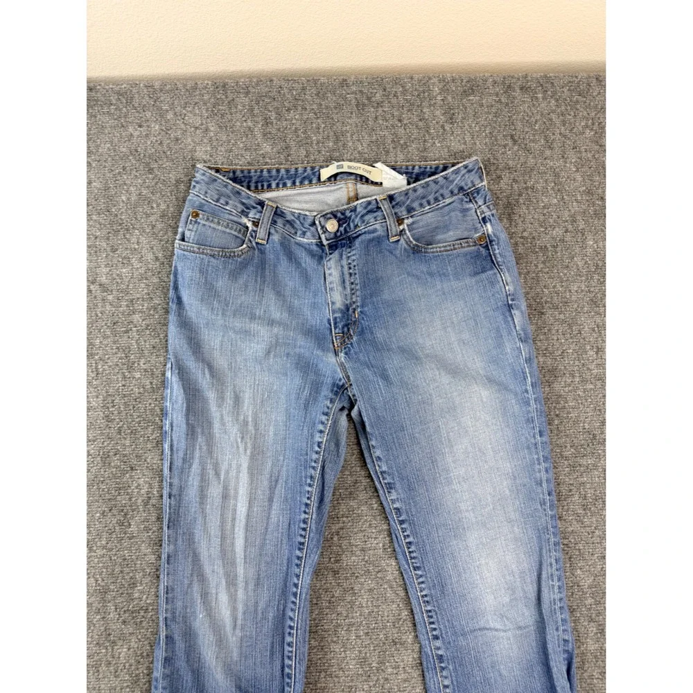 Gap Mens Bootcut Stretch Jeans Medium Wash Blue Denim 8 Regular‎ Made in USA